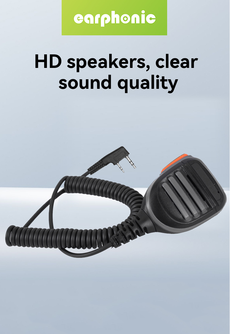 Two Way Radio Handheld Shoulder Microphone