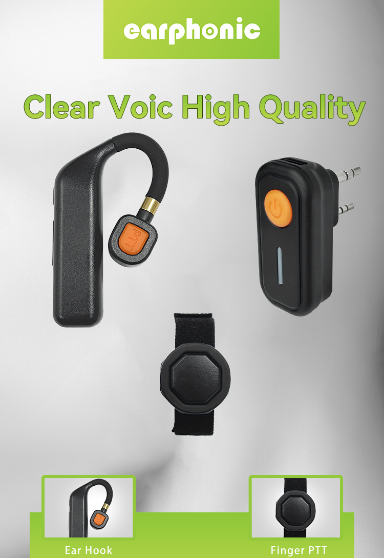 walkie talkie wireless bluetooth headphone