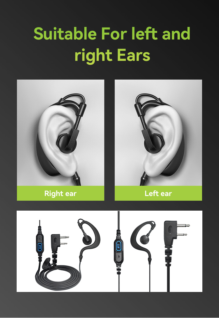 professional walkie talkie accessories