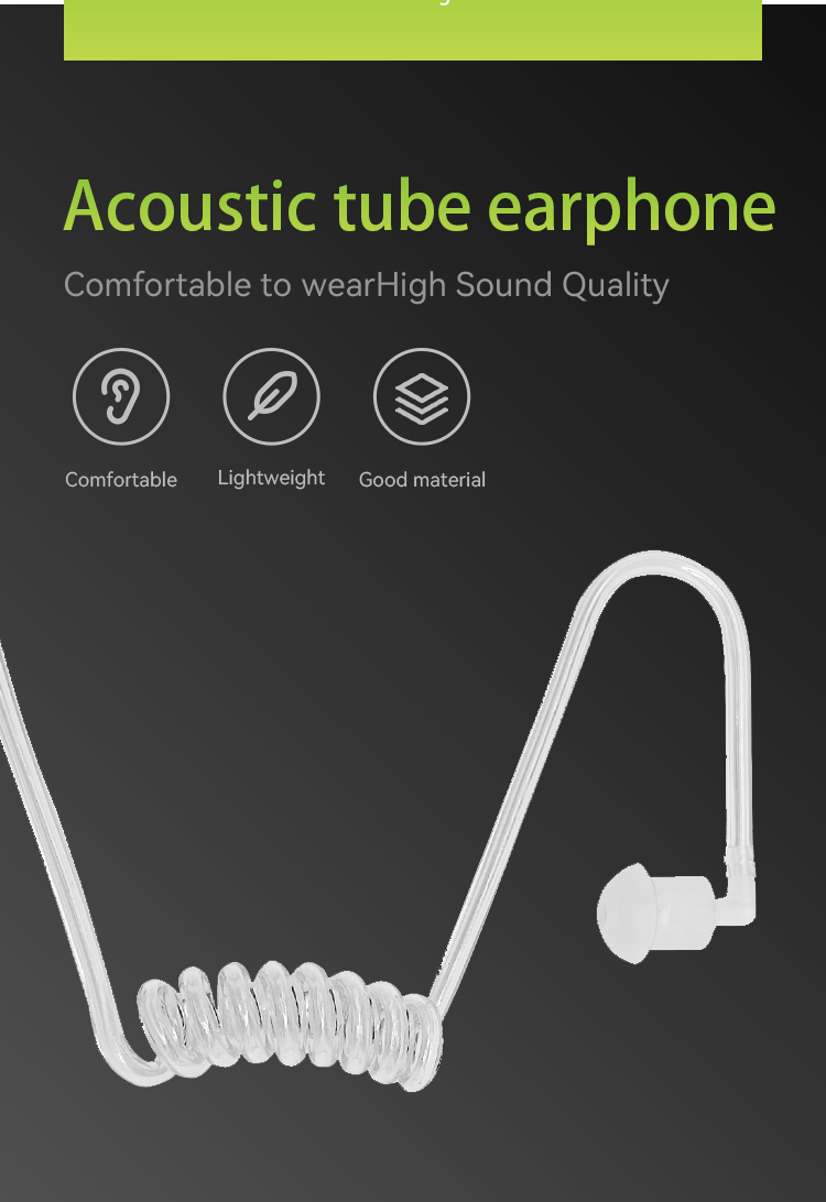 Air Acoustic Tube Earphone
